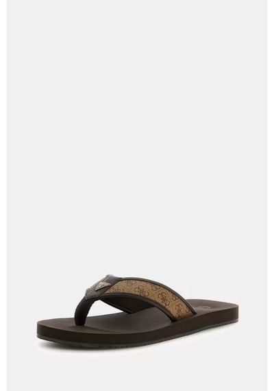 Guess Dingle Erkek Terlik Fmjdınfal21 Kahve