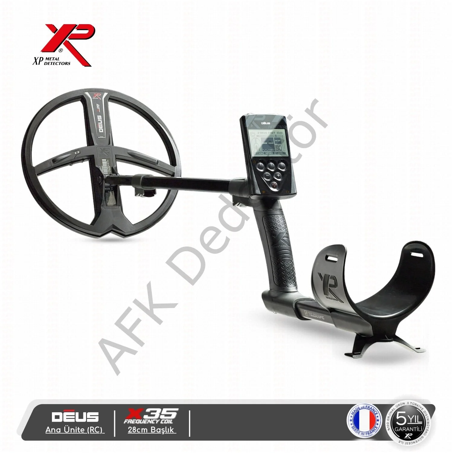 Xp Deus Rc Ana Üniteli 28 Cm X35 Başlıklı Metal Dedektörü
