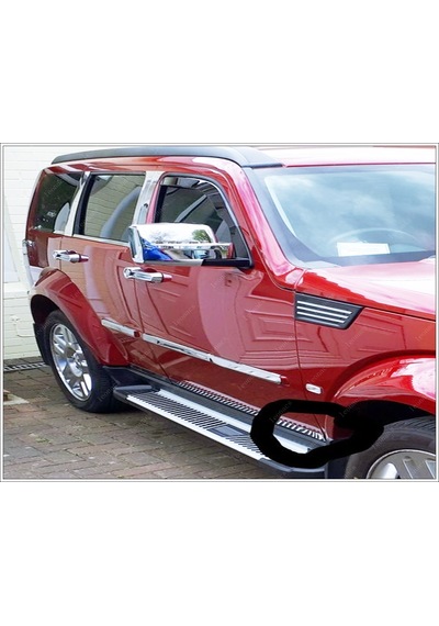 Dodge Nitro Krom Cam Çıtası 6 Prç. 2006 - 2012 P.Çelik