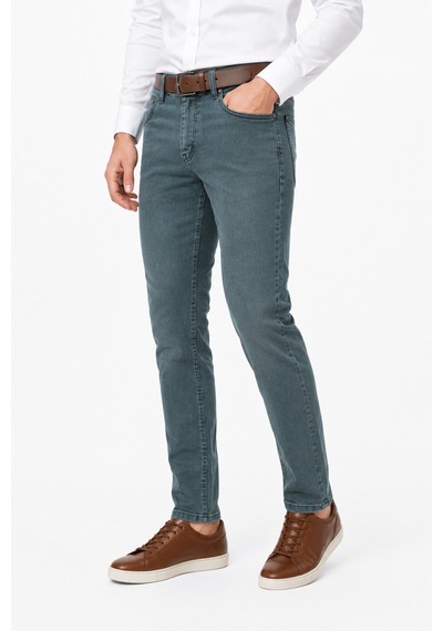 Locus Jeans Erkek Silim Fit Jeans Model Pantolon 311 Bgl-st05456 Mint
