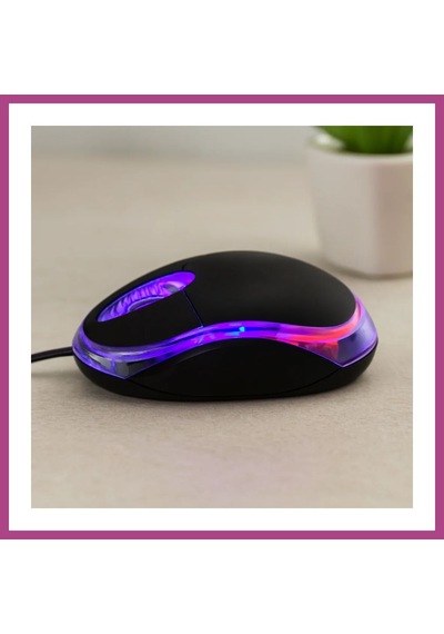 Gees Global Kablolu Optik Mouse 1200 Dpı Siyah Usb, 110 Cm Gbzs
