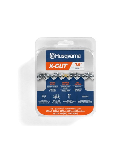 Husqvarna Motorlu Testere Zinciri - X-cut Tipi - 45,72 Cm 18 Inç