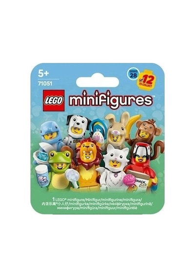 Minifigür 71051 Seri 28 - 04 Monkey Costume