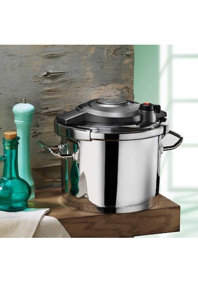 Aryıldız Touch Cook 6lt Düdüklü Tencere Gri