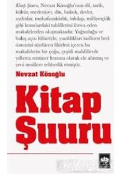 Kitap Şuuru -  Nevzat Kösoğlu -  Ötüken Neşriyat