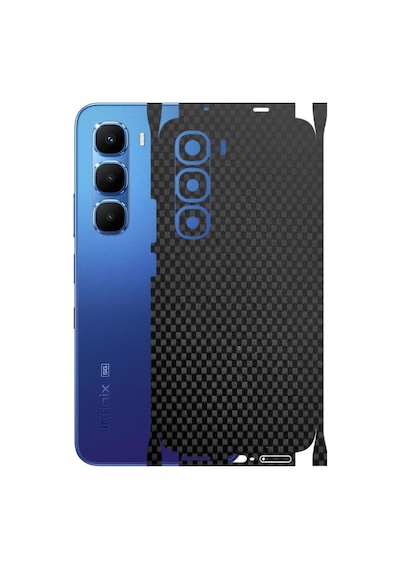 Kapps Infinix Hot 60 Pro Plus İle Uyumlu Fiber Serisi Premium Kaplama 360 13294406