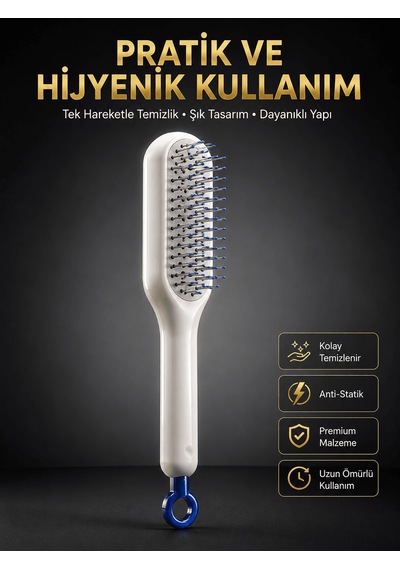 Yeni Nesil Saç Fırçası Saç Derisini Ölü Derilerinden Temizler Kolay Temizlenen Tkndy-bsva4969 Hoparlör 09515435