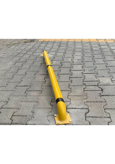 Standart Sabit Araç Park Stoperi Otopark Yol Trafik Bariyeri 180x12cm