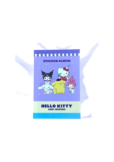 Bak Gel Al Mor Kapak Hello Kitty Sticker Albümü Hello Kitty Ve Dostları Sticker Defteri - Arkadaşlık Temalı K - Bgakuromi012 Çok Renkli