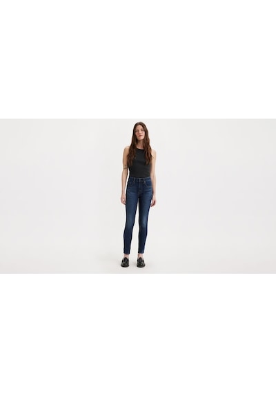 721 High Rise Skinny Kadın Jean Pantolon - She Looks Warm Mavi