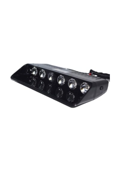 Araç Içi Vantuzlu Çakar Lamba Kırmızı-Mavi 12V 6 Ledli 7 Modlü (487261356)