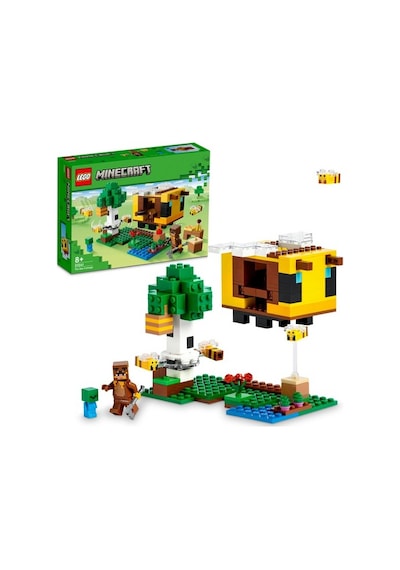 LEGO® Minecraft Arı Evi 21241 8+ Yaratıcı Oyuncak Yapım Seti - 254 Parça