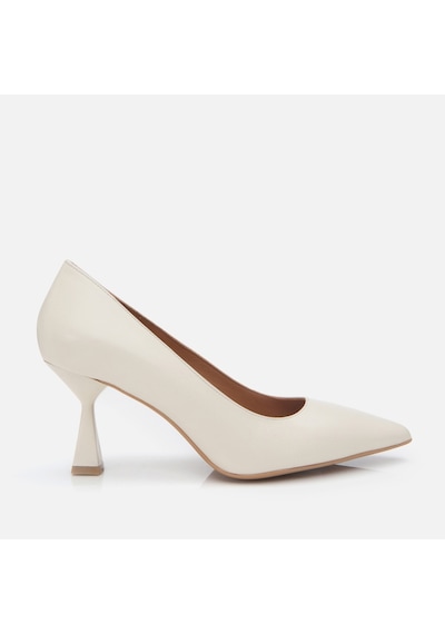 Hotiç Hakiki Deri Ekru Kadın Stiletto 01ayh304140a400 Kemik-ecru Kemik