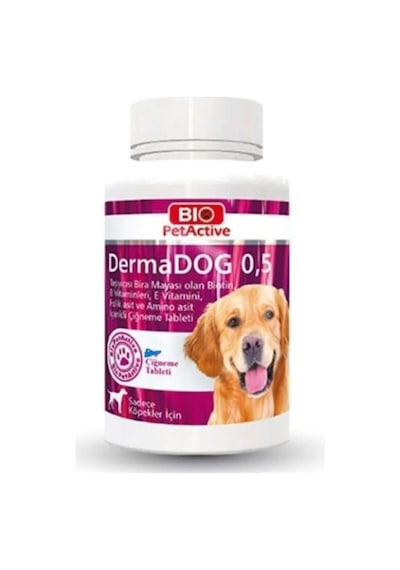 Dermadog Küçük Irk Köpekler Için Sarımsaklı Maya Tableti 60 Adet