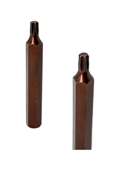 6566 Uzun Torx Bits Uç T30x75 Mm 10 Mm Saplı
