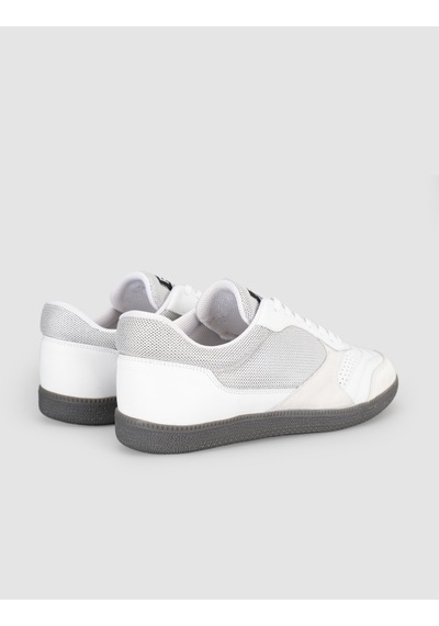 Cabani Beyaz Hakiki Deri Erkek Sneaker Ayakkabı