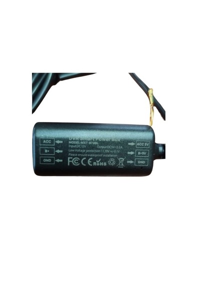 Type-c Girişli Araç Kamerası Hardwire Güç Kablosu 12v/24v Sigorta Bağlantılı 5v 2.5a 1