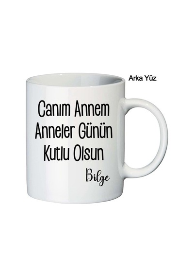 Anneler Günün Kutlu Olsun Fotoğraflı Kupa Bardak - Annelye Hediye