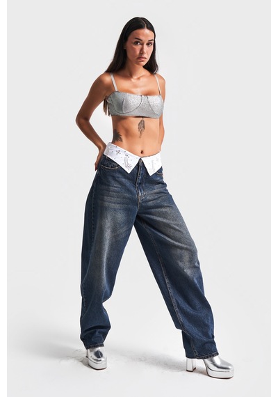 it's basic Kadın T.kot Rengi Skater Fit Kemer El İşlemeli Tasarım Denim Jean Kırmızı it's basic Kadın T.kot Rengi Skater Fit Kemer El İşlemeli Tasarım Denim Jean Kırmızı