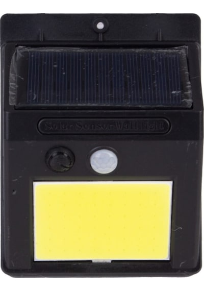 Tudor Led Ampul Aplik Solar Led Tek Sensörlü 20 Led Cob Td7008 0086 Beyaz