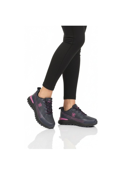 Pierre Cardin Lacivert Hafızalı Taban Hafif Bağcıklı Kadın Spor Ayakkabı Pcı-11078 G Lacivert