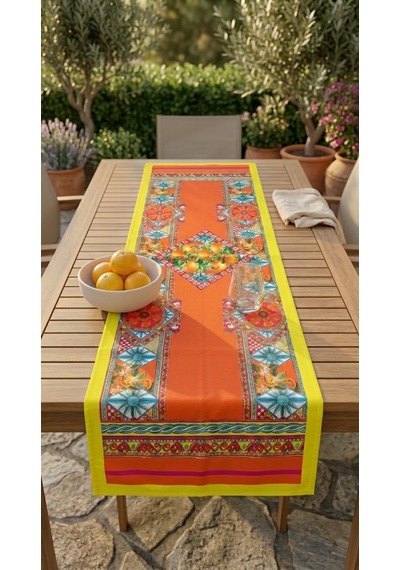 Solara Limone Runner Çok Renkli