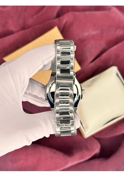 Patek Philippe Beyaz Kadran Erkek Kol Saati Gümüş