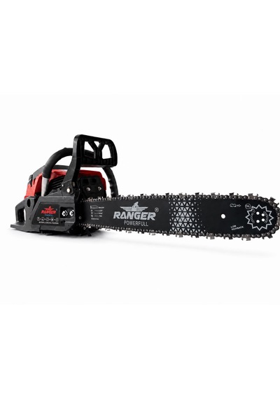 Ranger Powerfull 52 Cc Benzinli Motorlu Testere- 3 Hp- 20 İnç Profesyonel Kesim Seti