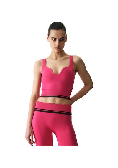 Penti Pembe Seamless Dikişsiz Kalp Yaka Çıkarılabilir Pedli Spor Sütyeni
