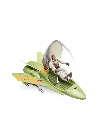 The Corps Mission Terrain Battle Askerî Oyun Seti Jet, Tank, Arazi Aracı Ve 4 Eklemli Asker Figürü