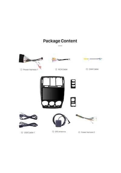 Hyundaı Getz 2002-2011 Uyumlu Multimedya Navigasyon Usb Kamera Carplayer 4 Ram