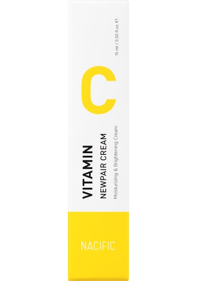 NACIFIC Vitamin C Newpair Cream 15 ml , Aydınlatıcı & Leke Görünümü Karşıtı Nemlendirici Krem
