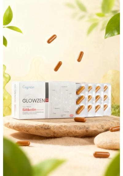 Glowzen+ Cognizin Sitikolin Kapsül 60 Kapsül