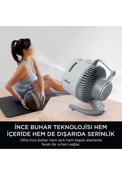 Shark Flexbreeze Hydrogo Serinletici Buharlı Fan