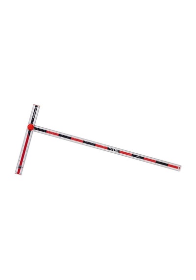 Hultafors Ps120 Alüminyum Dört Fonksiyonlu Açı Ve İşaretleme Cetveli 120 Cm 253501