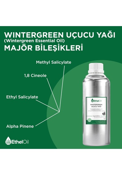 Etheloil Wintergreen Uçucu Yağı 1 KG