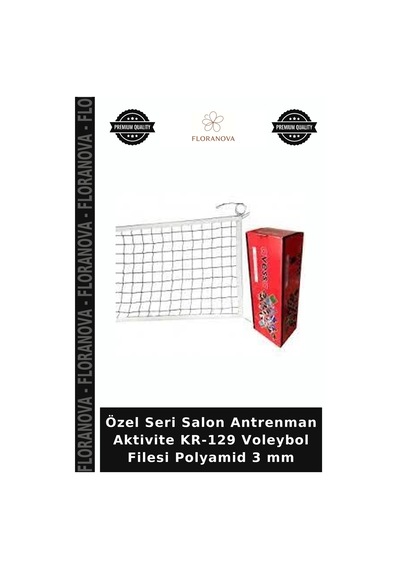 Özel Seri Salon Antrenman Aktivite Kr-129 Voleybol Filesi Polyamid 3 Mm