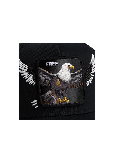 Goorin Bros. Wings Free Kartal Figür 101-3020 Şapka siyah