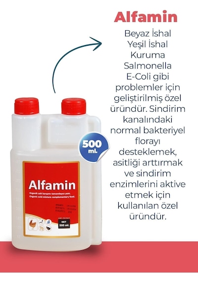 2li Set Kuşlar Alfamin Ishal + Neftor Hırıltı Seti 500 Ml