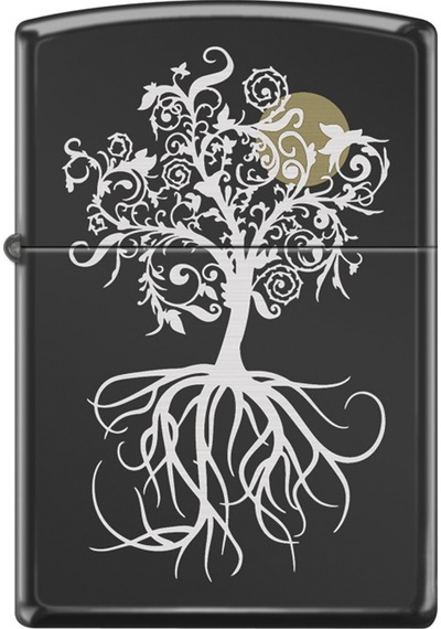 Zippo Tree And Moon Design Çakmak - 24756-115820