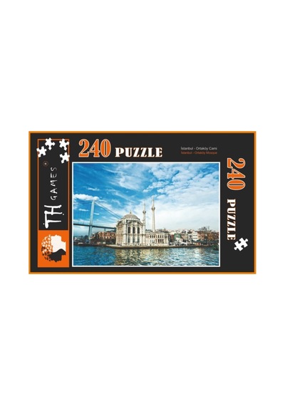 240 Parça Kutulu Puzzle - En Gözde Şehirler Ortaköy Cami