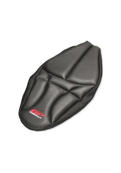 GP Kompozit Honda PCX 125 / 150 2014-2025 Uyumlu Fileli Motosiklet Konfor Sele Kılıfı Siyah