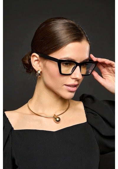 Habeq Cat Eye Kesim Popüler Kadın Mavi Işık Koruyucu Optik Uyumlu Çok Renkli