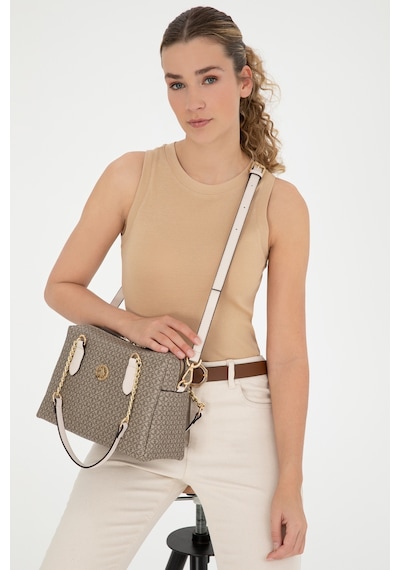 U.S. Polo Assn. Kadın Vizon Omuz Çantası 50293703-VR052