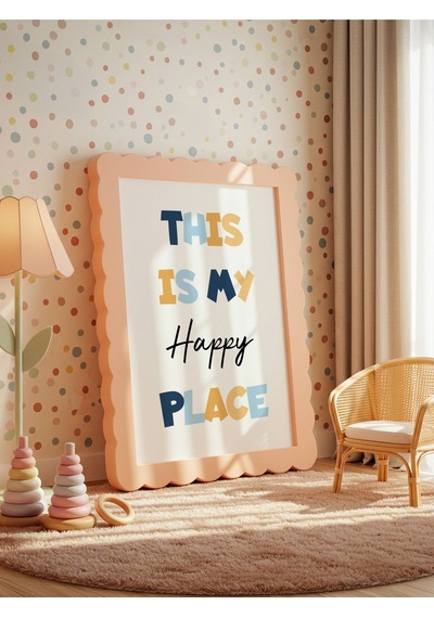 This Is My Happy Place Dijital Baskı Poster V3 Çerçevesiz