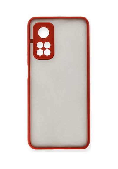 Xiaomi Mi 10t Uyumlu Kılıf Montreal Silikon Kapak - Kırmızı
