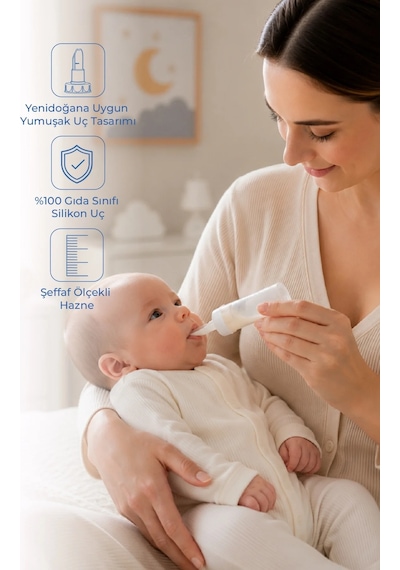 Babyjem Yumuşak Uçlu Anne Süt Kaşığı