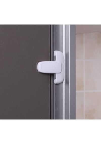 Portakal Safety Mandallı Buzdolabı Kilidi Beyaz