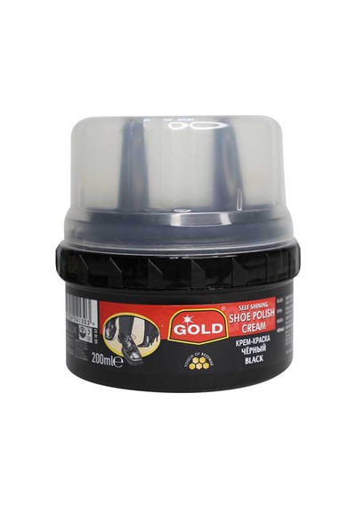 Gold Ayakkabı Boyası Krem 200 Ml Siyah Çok Renkli