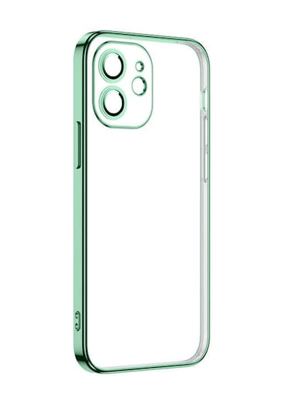 Apple Uyumlu iPhone 12 Uyumlu Zore Krep Kılıf-açık Yeşil Açik Yeşil -